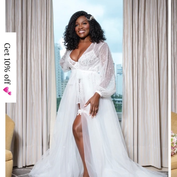 Bridal Robe - Picture 4 of 4